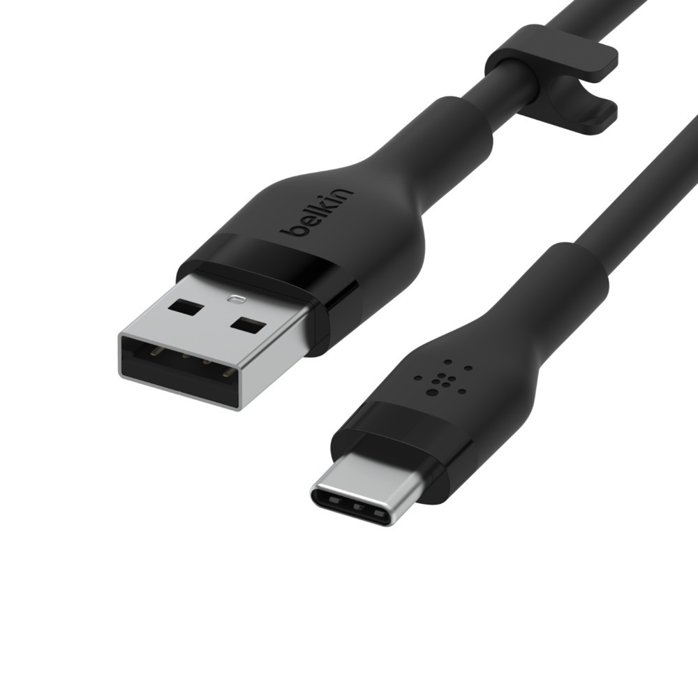 BELKIN Кабель BoostCharge USB-A/USB-C силикон 1м, черный - Smartech.ee