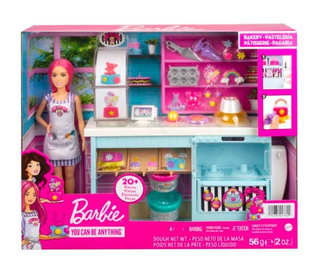 barbie cake kitchen set