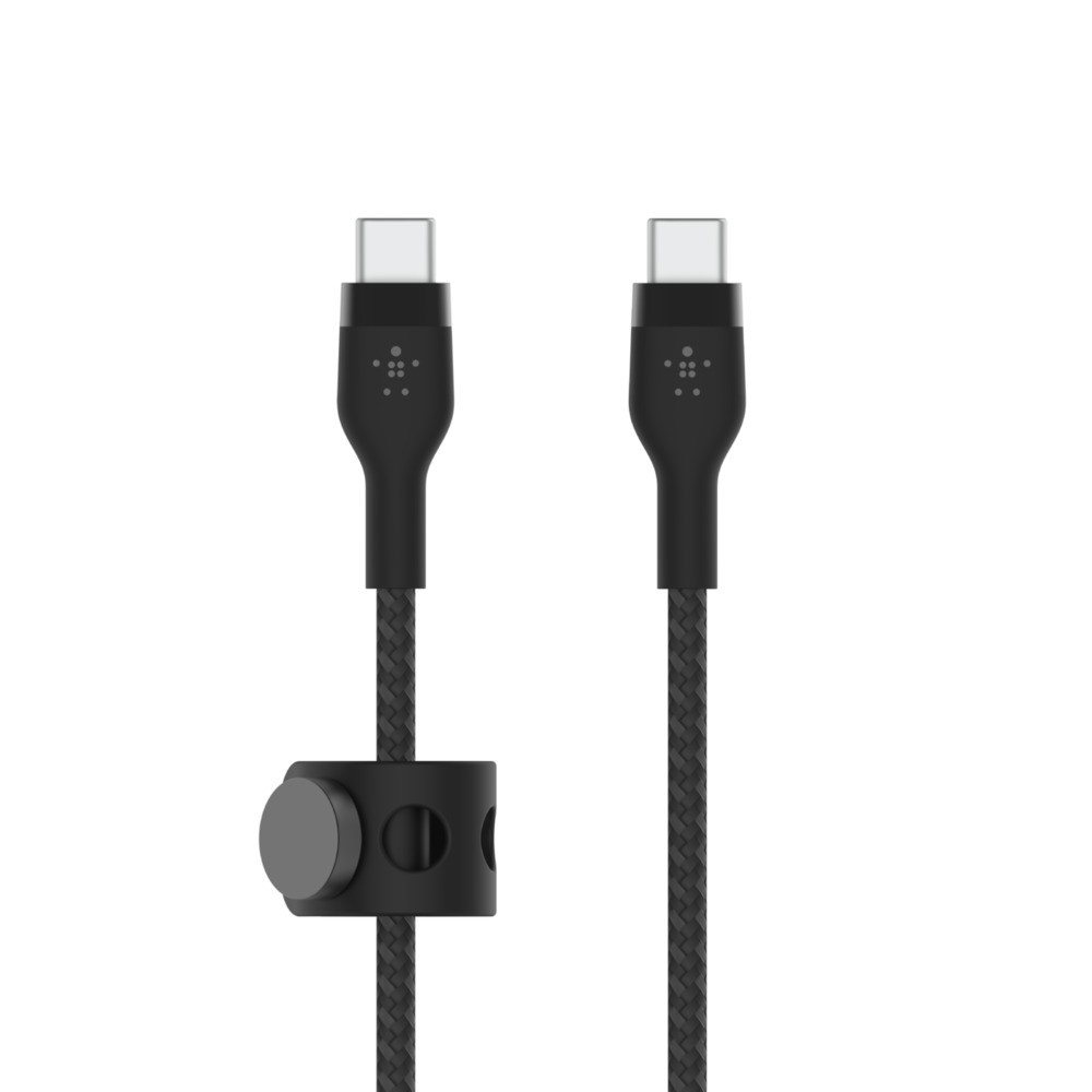 BELKIN Кабель BoostCharge USB-C/USB-C в силиконовой оплетке 2 м, черный -  Smartech.ee